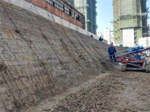 梁河建筑边坡支护